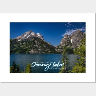 Jenny Lake Grand Teton National Park Posters and Art